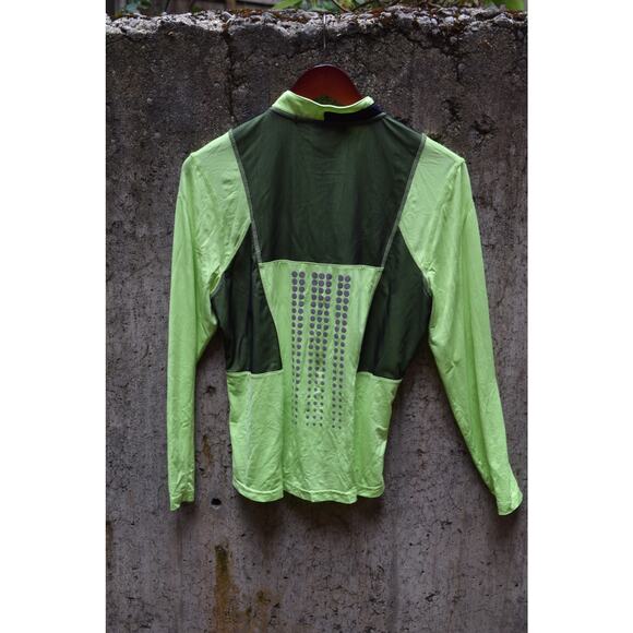 Jamie Sadock Lime Green Performance Top - Size M - Picture 2 of 4